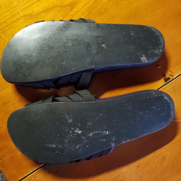 Rothy’s Slip-On Braided Slide Sandals Navy - 7.5 - Picture 5 of 7